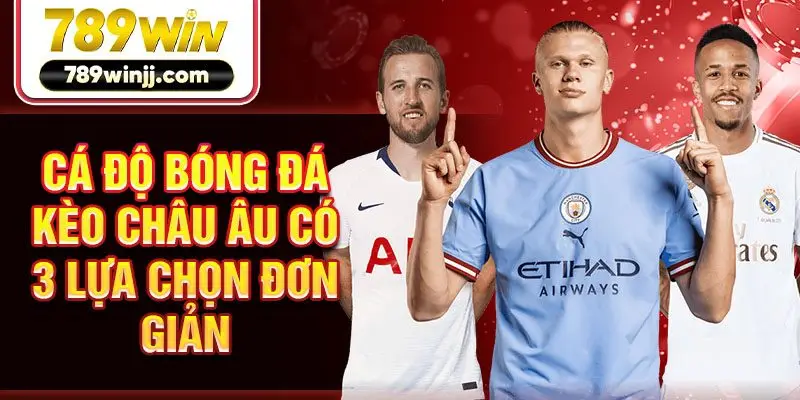 Cá độ bóng đá kèo châu Âu có 3 lựa chọn đơn giản